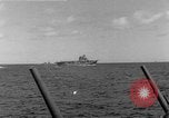 Image of U.S. Navy Task Force 8 attacking Japanese in Marshall Islands Pacific Ocean, 1942, second 26 stock footage video 65675044983