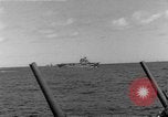 Image of U.S. Navy Task Force 8 attacking Japanese in Marshall Islands Pacific Ocean, 1942, second 30 stock footage video 65675044983