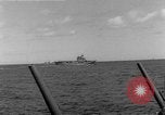 Image of U.S. Navy Task Force 8 attacking Japanese in Marshall Islands Pacific Ocean, 1942, second 31 stock footage video 65675044983
