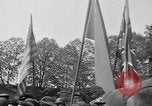 Standbild amerikanische Generalmajor Emil Reinhardt Torgau Deutschland, 1945, aus Sekunde 14 historischem Filmmaterial Videoclip 65675045002