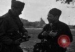 Image of American and Soviet troops meeting Germany, 1945, second 1 stock footage video 65675045004