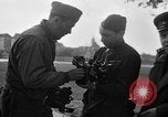 Image of American and Soviet troops meeting Germany, 1945, second 8 stock footage video 65675045004