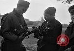 Image of American and Soviet troops meeting Germany, 1945, second 9 stock footage video 65675045004