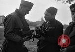 Image of American and Soviet troops meeting Germany, 1945, second 10 stock footage video 65675045004