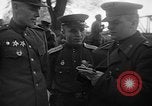 Image of American and Soviet troops meeting Germany, 1945, second 27 stock footage video 65675045004