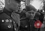 Image of American and Soviet troops meeting Germany, 1945, second 31 stock footage video 65675045004