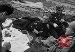 Image of American and Soviet troops meeting Germany, 1945, second 38 stock footage video 65675045004