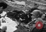 Image of American and Soviet troops meeting Germany, 1945, second 40 stock footage video 65675045004