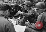 Image of American and Soviet troops meeting Germany, 1945, second 49 stock footage video 65675045004