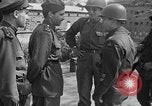 Image of American and Soviet troops meeting Germany, 1945, second 55 stock footage video 65675045004
