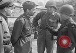 Image of American and Soviet troops meeting Germany, 1945, second 58 stock footage video 65675045004
