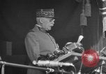 Image of French Marshall Philippe Petain dedicates American Monument Montfaucon France, 1937, second 26 stock footage video 65675045031