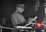 Image of French Marshall Philippe Petain dedicates American Monument Montfaucon France, 1937, second 31 stock footage video 65675045031