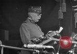 Image of French Marshall Philippe Petain dedicates American Monument Montfaucon France, 1937, second 32 stock footage video 65675045031