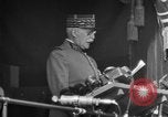 Image of French Marshall Philippe Petain dedicates American Monument Montfaucon France, 1937, second 33 stock footage video 65675045031