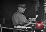 Image of French Marshall Philippe Petain dedicates American Monument Montfaucon France, 1937, second 35 stock footage video 65675045031