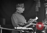 Image of French Marshall Philippe Petain dedicates American Monument Montfaucon France, 1937, second 36 stock footage video 65675045031