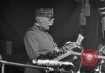 Image of French Marshall Philippe Petain dedicates American Monument Montfaucon France, 1937, second 37 stock footage video 65675045031
