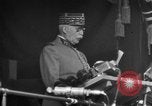 Image of French Marshall Philippe Petain dedicates American Monument Montfaucon France, 1937, second 40 stock footage video 65675045031