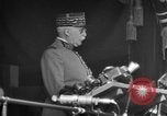 Image of French Marshall Philippe Petain dedicates American Monument Montfaucon France, 1937, second 42 stock footage video 65675045031