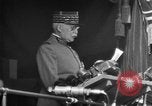 Image of French Marshall Philippe Petain dedicates American Monument Montfaucon France, 1937, second 43 stock footage video 65675045031