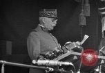 Image of French Marshall Philippe Petain dedicates American Monument Montfaucon France, 1937, second 45 stock footage video 65675045031