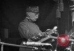 Image of French Marshall Philippe Petain dedicates American Monument Montfaucon France, 1937, second 46 stock footage video 65675045031