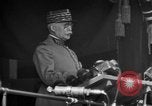 Image of French Marshall Philippe Petain dedicates American Monument Montfaucon France, 1937, second 48 stock footage video 65675045031