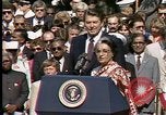 Standbild Indira Gandhi United States USA, 1982, aus Sekunde 8 historischem Filmmaterial Videoclip 65675045032