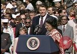 Standbild Indira Gandhi United States USA, 1982, aus Sekunde 13 historischem Filmmaterial Videoclip 65675045032