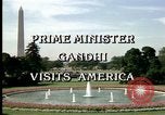 Standbild Indira Gandhi United States USA, 1982, aus Sekunde 40 historischem Filmmaterial Videoclip 65675045032