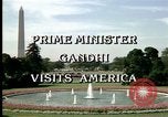 Standbild Indira Gandhi United States USA, 1982, aus Sekunde 41 historischem Filmmaterial Videoclip 65675045032