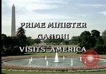 Standbild Indira Gandhi United States USA, 1982, aus Sekunde 42 historischem Filmmaterial Videoclip 65675045032