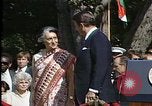 Standbild indische Premierministerin Indira Gandhi Washington DC USA, 1982, aus Sekunde 25 historischem Filmmaterial Videoclip 65675045033