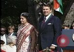 Standbild indische Premierministerin Indira Gandhi Washington DC USA, 1982, aus Sekunde 30 historischem Filmmaterial Videoclip 65675045033