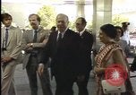 Standbild indische Premierministerin Indira Gandhi United States USA, 1982, aus Sekunde 22 historischem Filmmaterial Videoclip 65675045034