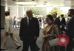 Standbild indische Premierministerin Indira Gandhi United States USA, 1982, aus Sekunde 24 historischem Filmmaterial Videoclip 65675045034
