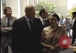 Standbild indische Premierministerin Indira Gandhi United States USA, 1982, aus Sekunde 26 historischem Filmmaterial Videoclip 65675045034