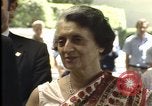 Standbild indische Premierministerin Indira Gandhi United States USA, 1982, aus Sekunde 34 historischem Filmmaterial Videoclip 65675045034