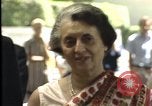Standbild indische Premierministerin Indira Gandhi United States USA, 1982, aus Sekunde 35 historischem Filmmaterial Videoclip 65675045034