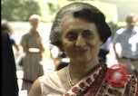 Standbild indische Premierministerin Indira Gandhi United States USA, 1982, aus Sekunde 37 historischem Filmmaterial Videoclip 65675045034