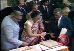Standbild indische Premierministerin Indira Gandhi United States USA, 1982, aus Sekunde 50 historischem Filmmaterial Videoclip 65675045034