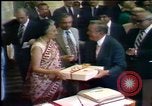 Standbild indische Premierministerin Indira Gandhi United States USA, 1982, aus Sekunde 59 historischem Filmmaterial Videoclip 65675045034