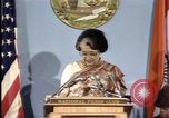 Standbild indische Premierministerin Indira Gandhi United States USA, 1982, aus Sekunde 24 historischem Filmmaterial Videoclip 65675045036