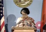 Standbild indische Premierministerin Indira Gandhi United States USA, 1982, aus Sekunde 25 historischem Filmmaterial Videoclip 65675045036