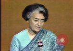 Standbild indische Premierministerin Indira Gandhi United States USA, 1982, aus Sekunde 51 historischem Filmmaterial Videoclip 65675045038