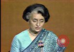 Standbild indische Premierministerin Indira Gandhi United States USA, 1982, aus Sekunde 56 historischem Filmmaterial Videoclip 65675045038