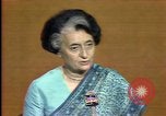 Standbild indische Premierministerin Indira Gandhi United States USA, 1982, aus Sekunde 60 historischem Filmmaterial Videoclip 65675045038