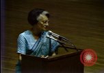 Standbild Indira Gandhi Washington DC USA, 1982, aus Sekunde 22 historischem Filmmaterial Videoclip 65675045039