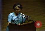 Standbild Indira Gandhi Washington DC USA, 1982, aus Sekunde 29 historischem Filmmaterial Videoclip 65675045039